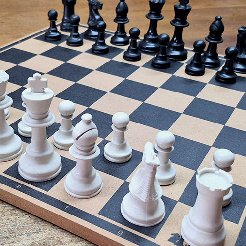BLACK & IVORY TOURNAMENT SET
